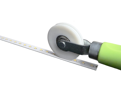 Rulleværktøj til fastgørelse af LED strips 8-12mm