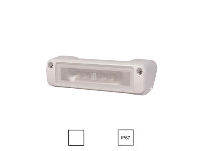 Perimeter Hvid 1000lum 10-30v