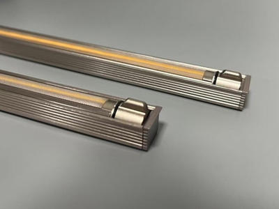 Rota-Lux drejebar LED indbygningsskinne 30 cm. 24V 2700K. Champagne