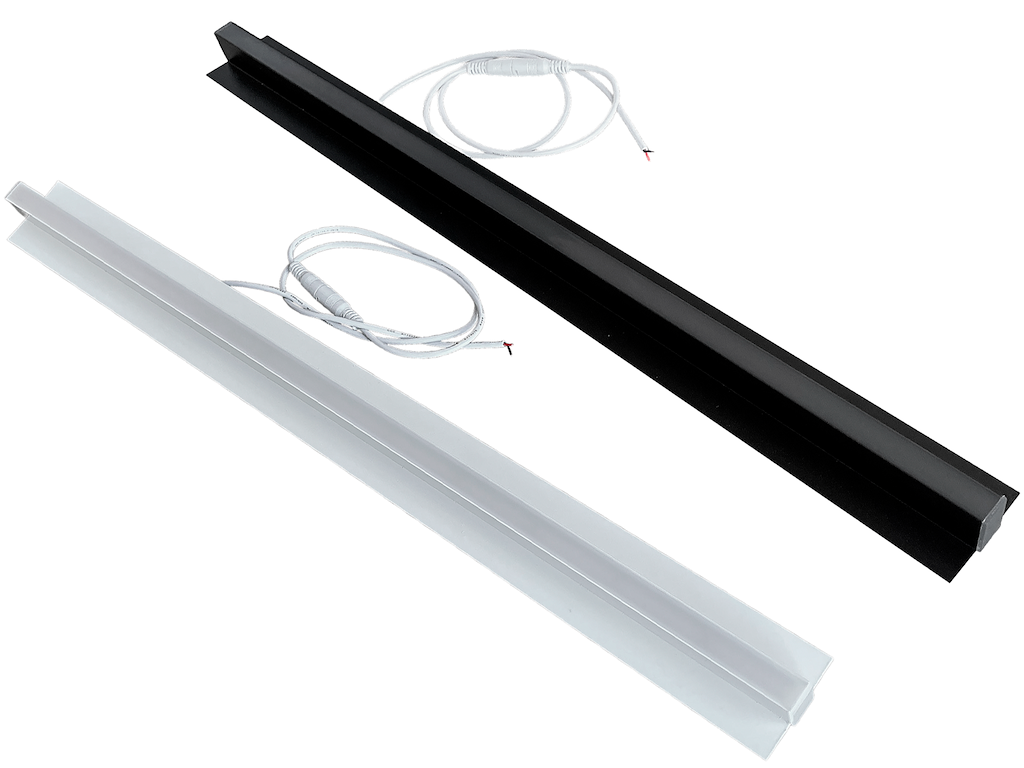 PureLED lysskinne for Troldtekt 60 cm. planforsænket 