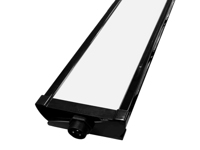 High-Lux LED armatur sort 40W 120 cm. NW