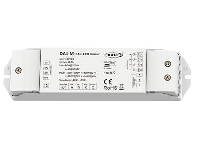 LED 4-kanals DALI-2 DT6/DT8 dimming controller CV. 12V/24V/36V/48V