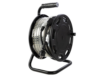 LEDWISE WORK light LED strip 230V tromle 25m. IP65. 4000K