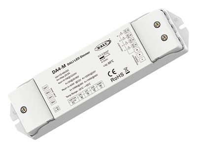 LED 4-kanals DALI-2 DT6/DT8 dimming controller CV. 12V/24V/36V/48V