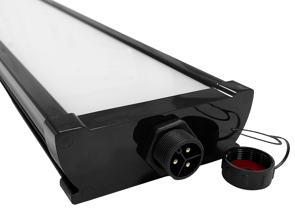 High-Lux LED armatur SORT 150/120 cm. NW