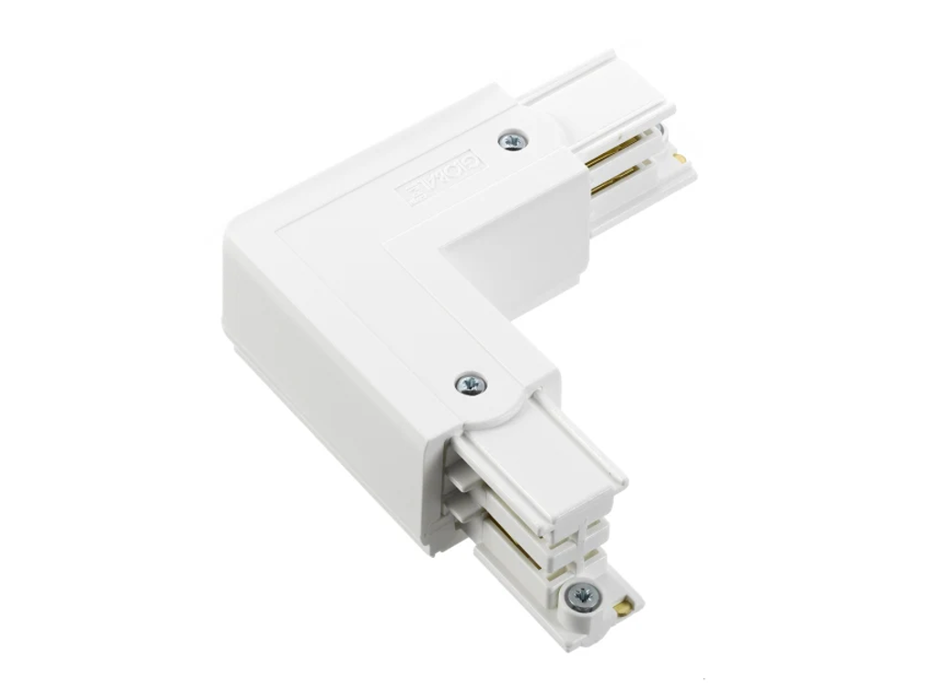 GLOBAL hjørne-adapter 3-faset – hvid