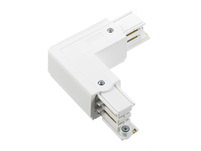 GLOBAL hjørne-adapter 3-faset – hvid