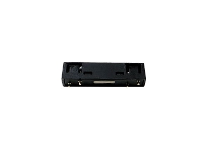 CLICK LED adapter (samler) for alu-strømskinne. sort. 35 mm