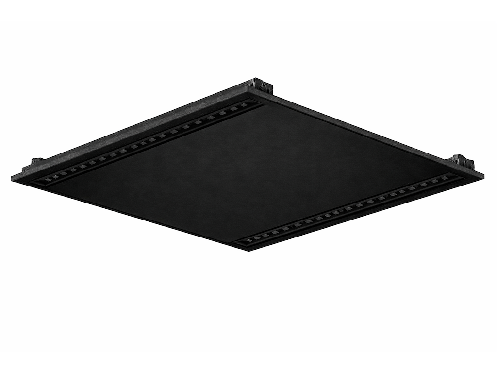 ALYCE panel 595*595 mm. Sort for 2 stk. ALYCE LED moduler