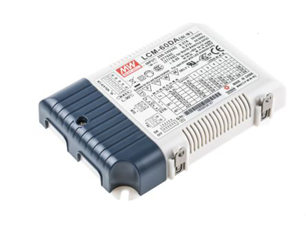 MeanWell LCM60DA driver DALI+PUSH 60W