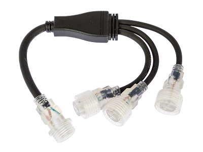 LEDWISE WORK Y-splitter for 3 LED light strips