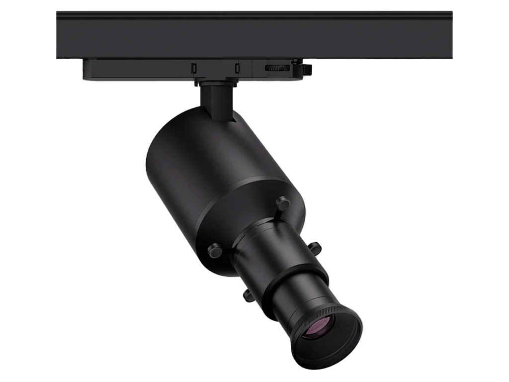 LED HYRO skinnespot 20W – justerbar lysvinkel – sort – 3-faset