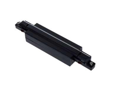 Slim Track Rail samlestykke indvendig – 1-faset / 2-ledet – sort