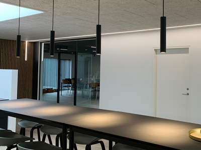 LED track cylinder-pendel 10W – varm hvid eller neutral hvid – sort – 3-faset