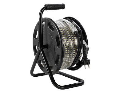 LEDWISE WORK light LED strip 230V tromle 25m. IP65. 4000K