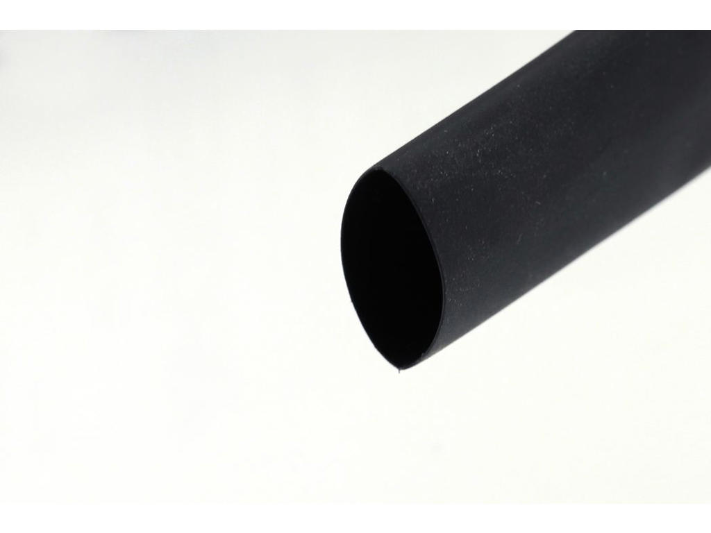 Krympeflex 6.4mm sort 5 m