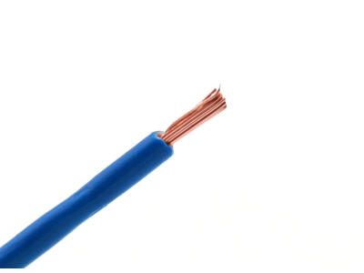 Ledning. blød blå 1.5mm 100 m.