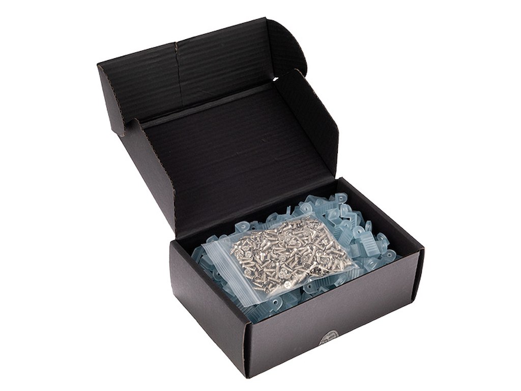 LEDWISE WORK monteringsclips (200 stk. inkl. skruer) for light strips