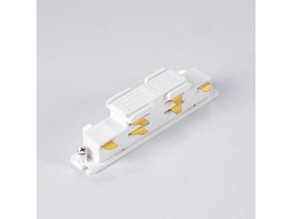 PRO Track Rail samlestykke. indvendig for DALI strømskinne. HVID