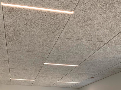 LED lysskinne til Troldtekt CCT, 60 cm. planforsænket