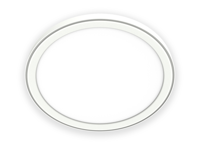 SmartDeco 50W LED loftlampe Ø:55 cm. CCT Zigbee. Hvid. Ra80. 3000-5700 kelvin. inkl. dongle