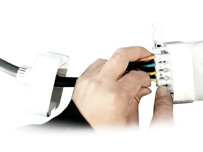 LED TRI-LUX 'Penta' 150 cm. NW/WW