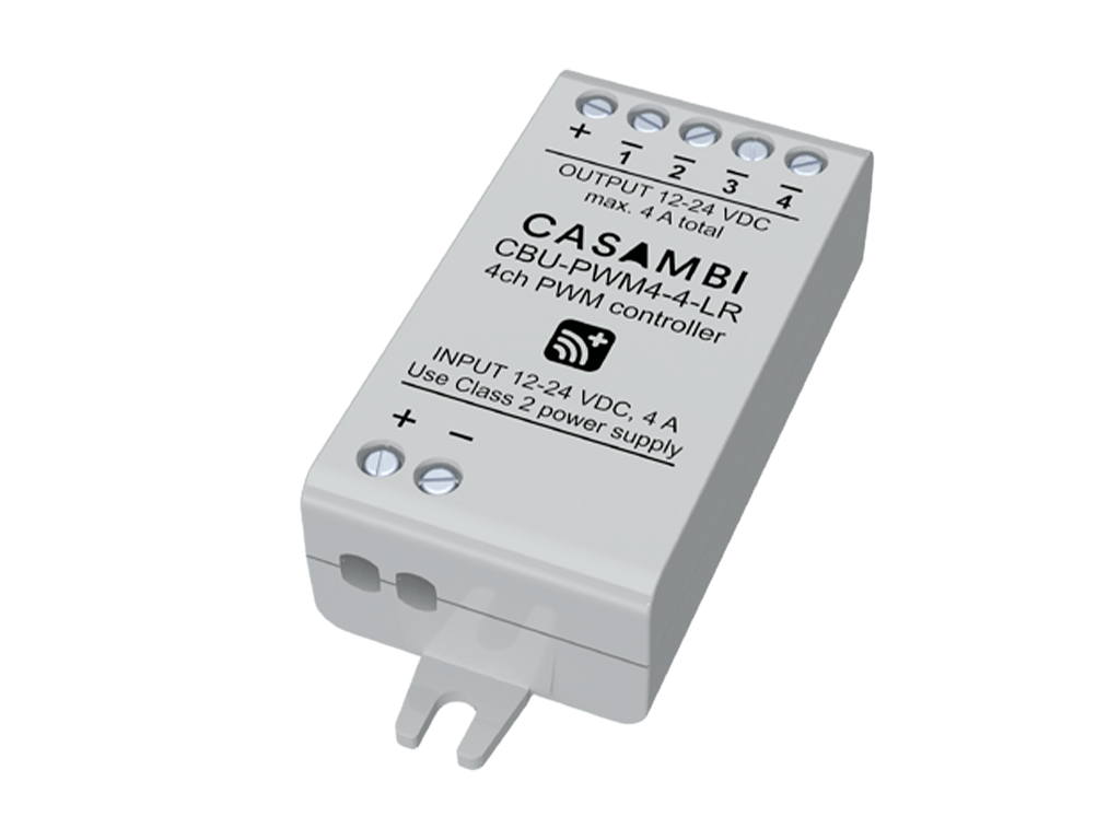 Casambi controller 12-24V. 1/2/3/4-kanals