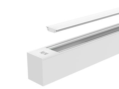 Uplight-modul for SQUARE G4/G5 120 cm. HVID