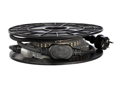 LEDWISE WORK light LED strip 230V 3m. IP65. 4000K. 180 x LED/m. 36W/m. 1500l./m. CRI82+