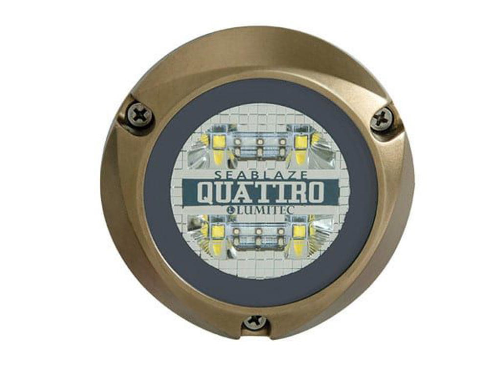 SeaBlaze Quattro - Hvid/Blå undervandslys