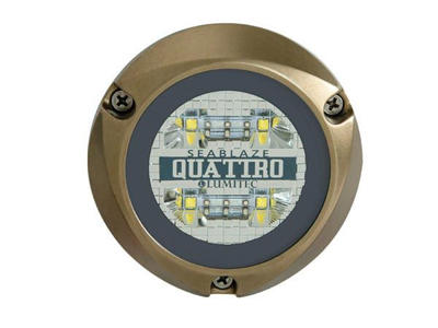 SeaBlaze Quattro - Hvid/Blå undervandslys