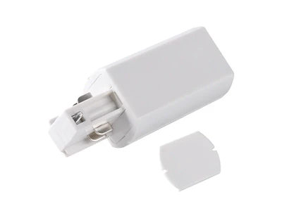 Track-tilslutning 3-faset – hvid