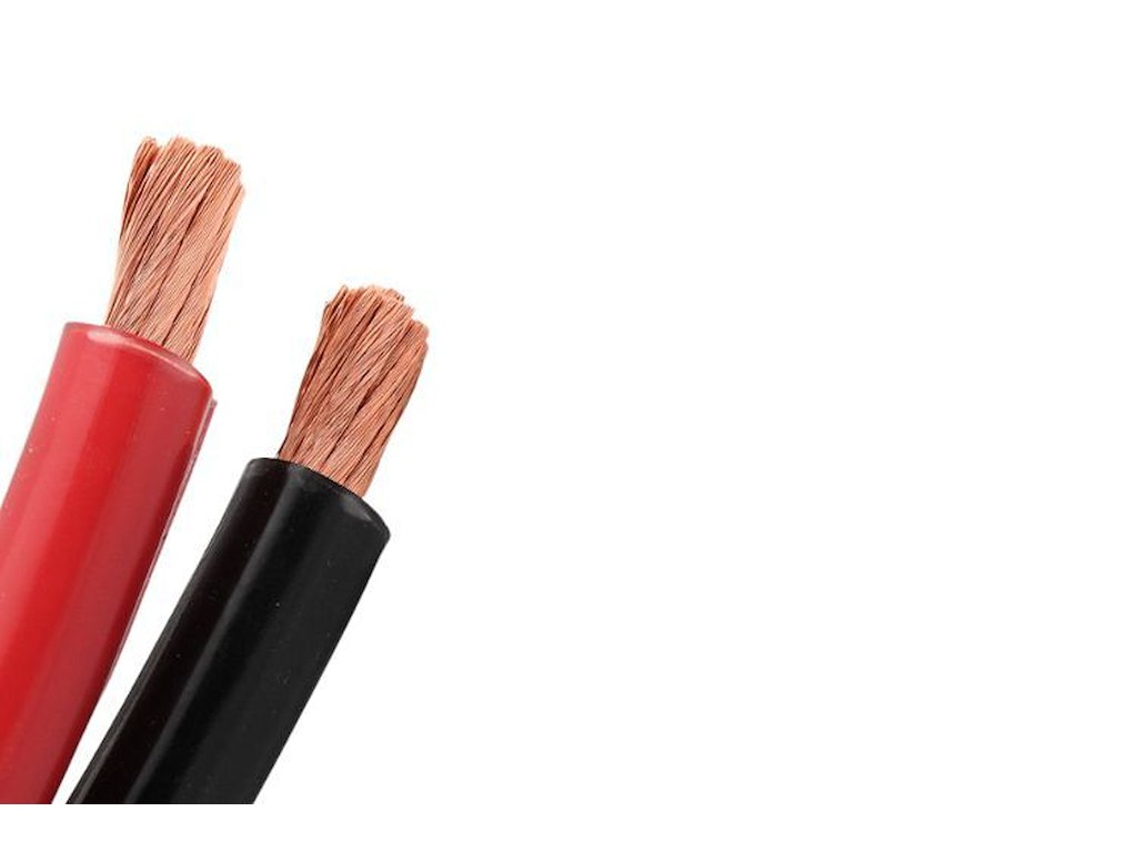 Dobbelt kabel til solceller rød/sort 6mm 25.m
