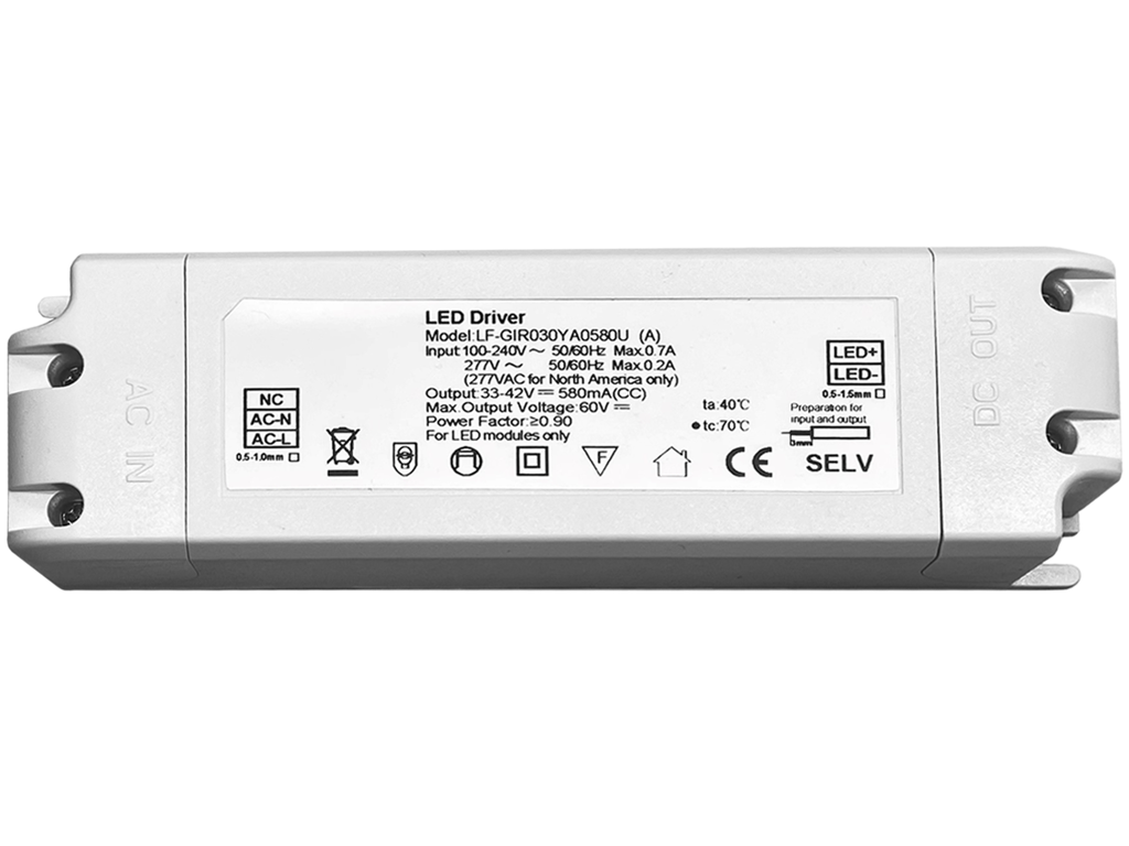 Lifud CC driver 580ma (33-42V)