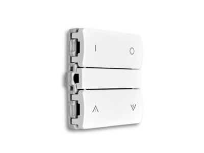 Casambi batteritryk inkl. gravering på tangenter - hvid