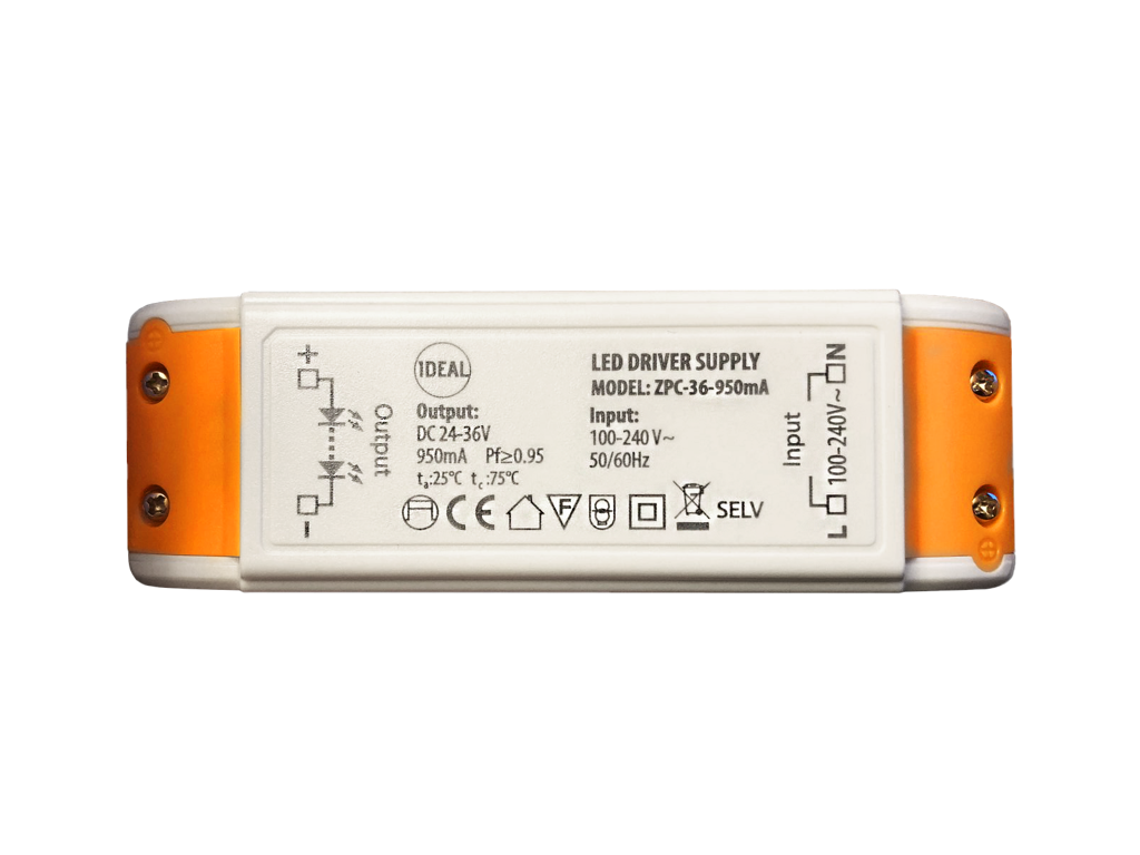 LED driver IDEAL.  950mA. 24-36V DC