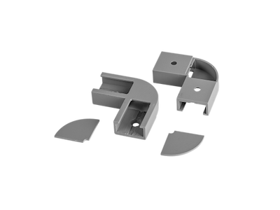 Hjørnesamler til APK207 (2 STK.) GRÅ 