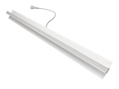 LED lysskinne til Troldtekt 60 cm. planforsænket. WW - 35mm
