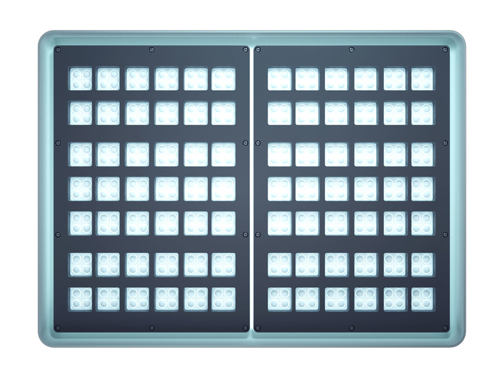 LED Anti-Glare High-Bay 100W/16.000LM. NW. 1-10V dæmpbar. inkl. bøjle. sort linse-ramme