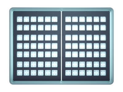 LED Anti-Glare High-Bay 100W/16.000LM. NW. 1-10V dæmpbar. inkl. bøjle. sort linse-ramme