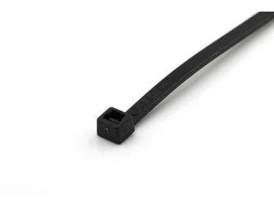 Kabelbinder. sort 140x3.5mm 100 stk.