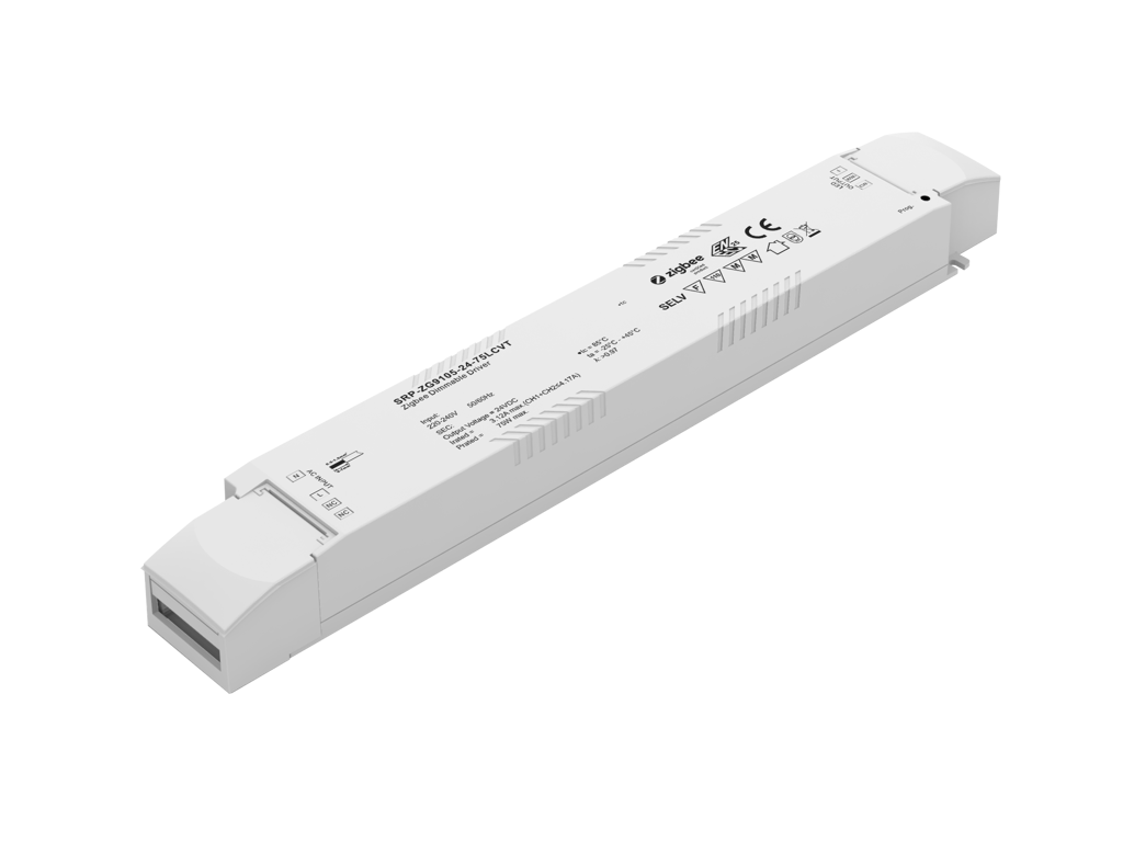 Zigbee dæmpbar 2-kanals LED driver 24V 75W