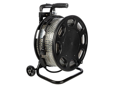 LEDWISE WORK light LED strip 230V tromle 50m. IP65. 4000K