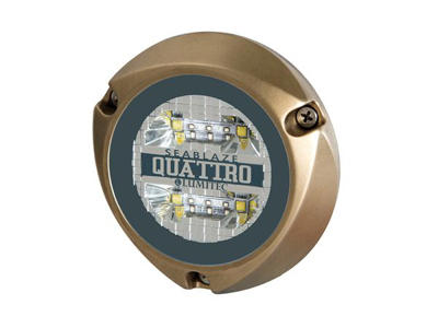 SeaBlaze Quattro - Hvid/Blå undervandslys