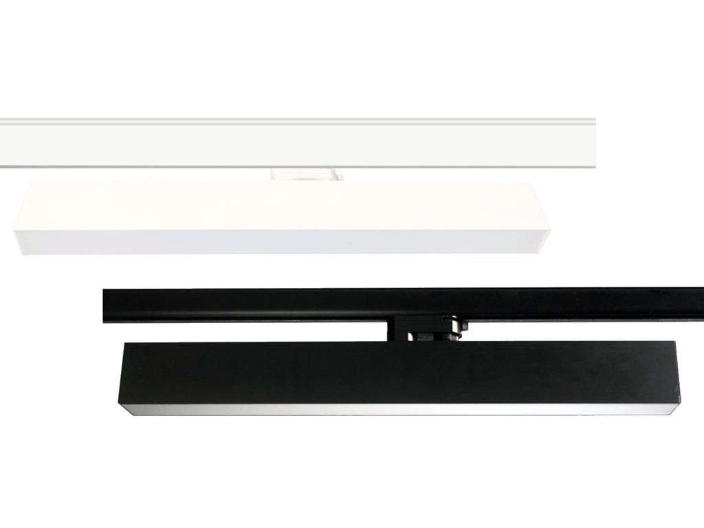 LED Track-Bar 60 cm – 20W – neutral hvid eller varm hvid – hvid eller sort