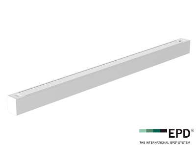LED SQUARE G5 armatur HVID. 40W. DALI. 3000+4000K. CRI90. 120 cm.