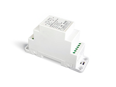 LTECH 1-10V controller for DIN skinne, 12-24V/12A
