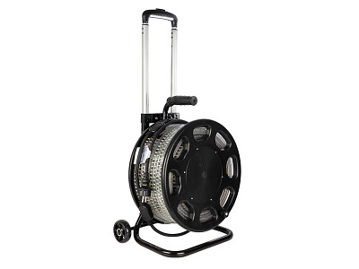 LEDWISE WORK light LED strip 230V tromle 50m. IP65. 4000K