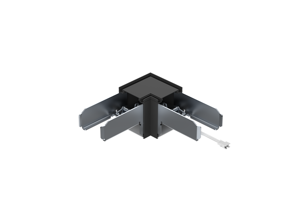L-SHAPE connector kit SORT for SQUARE G5
