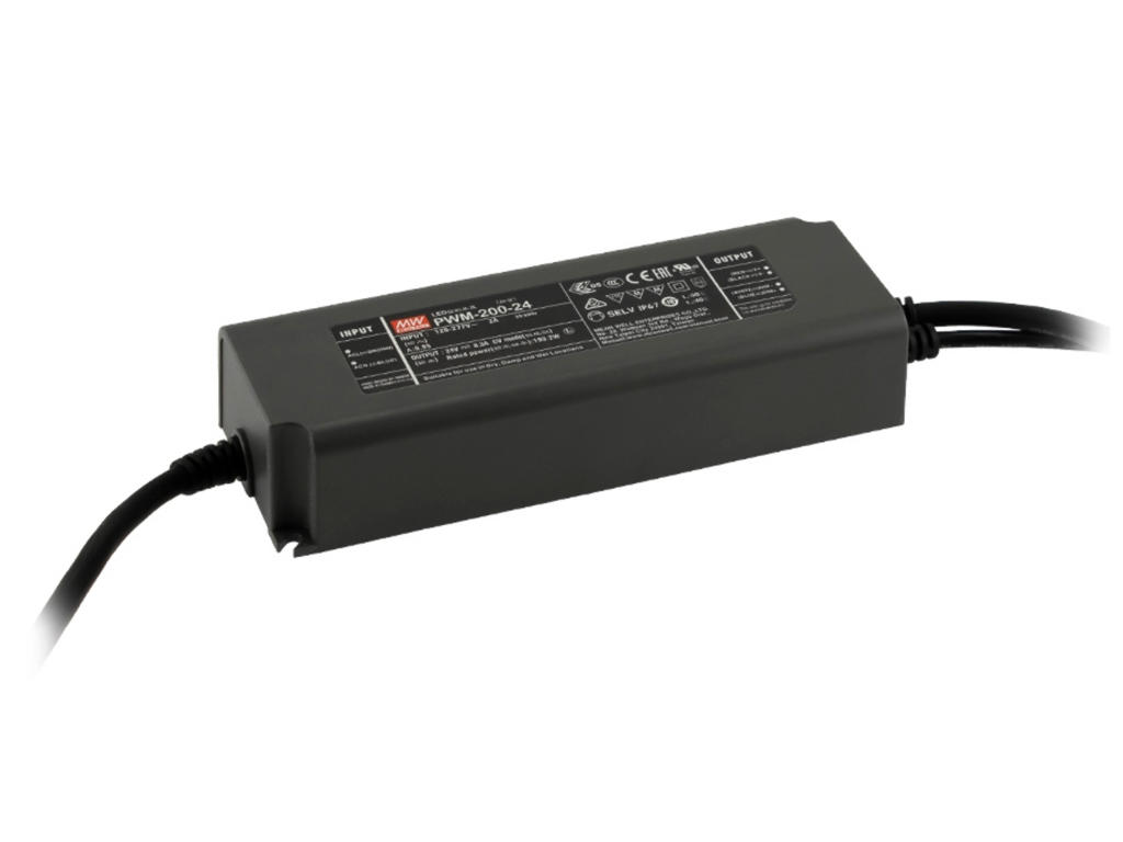 Mean Well LED driver DALI-2.  200W. 24V DC